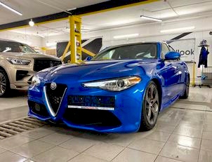 Полировка кузова Alfa Romeo Julia Полировка и нанесение жидкого стекла